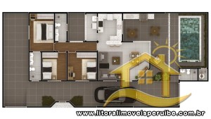 Casa no bairro Arpoador, Lado Linha