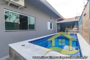 Casa no bairro Cidade Nova Peruibe, Lado Linha
